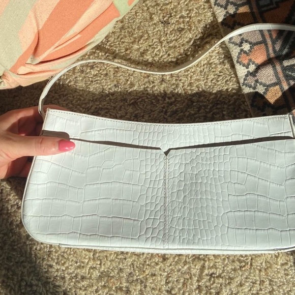 Alfani Handbags - vintage y2k snakeskin alfani shoulder bag